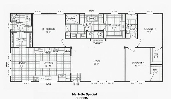 Marlette Special / The Marlette Special 3066MS Layout 54911