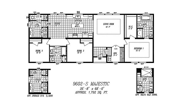 Majestic / 9602-S Layout 94781