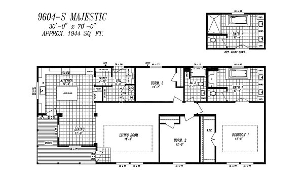 Majestic / 9604-S Layout 94783