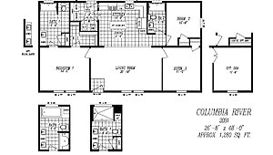 Columbia River Collection Multi-Section / 2031 Layout 94786