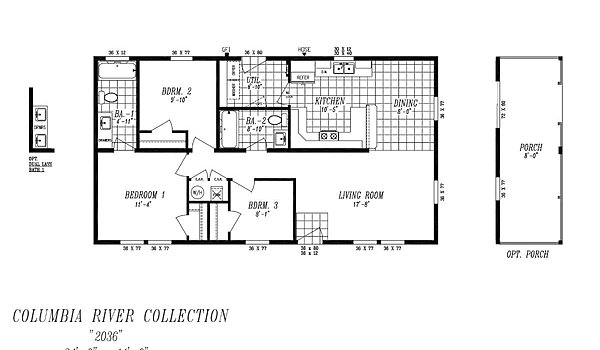 Columbia River Collection Multi-Section / 2036 Layout 94791