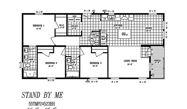 Tempo / Stand by Me 55TMP24523AH Layout 103109