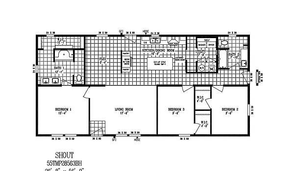 Tempo / Shout 55TMP28563BH Layout 103117