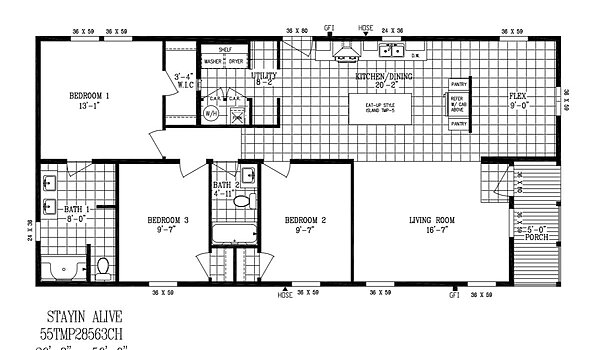 Tempo / Stayin' Alive 55TMP28563CH Layout 103129