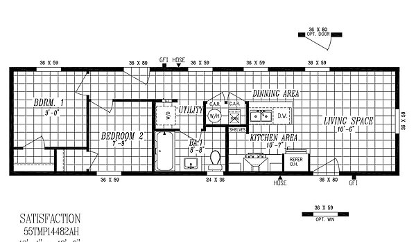 Tempo / Satisfaction 55TMP14482AH Layout 103256