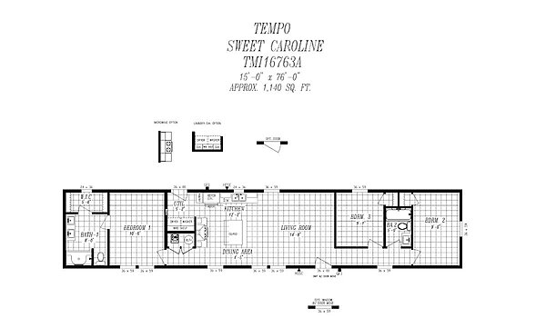 Tempo / Sweet Caroline TMI16763A Layout 106010