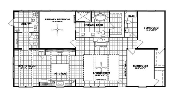 EZ Living Series / The Vail 32EZL32603BH Layout 101687