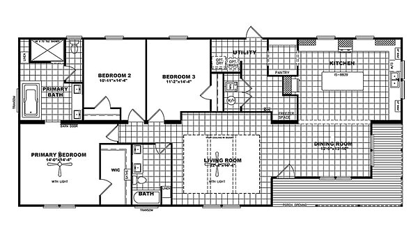 EZ Living Series / The Sedona 32EZL32683AH Layout 101701