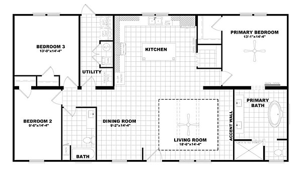 EZ Living Series / The Durango 32EZL32563CH Layout 101735