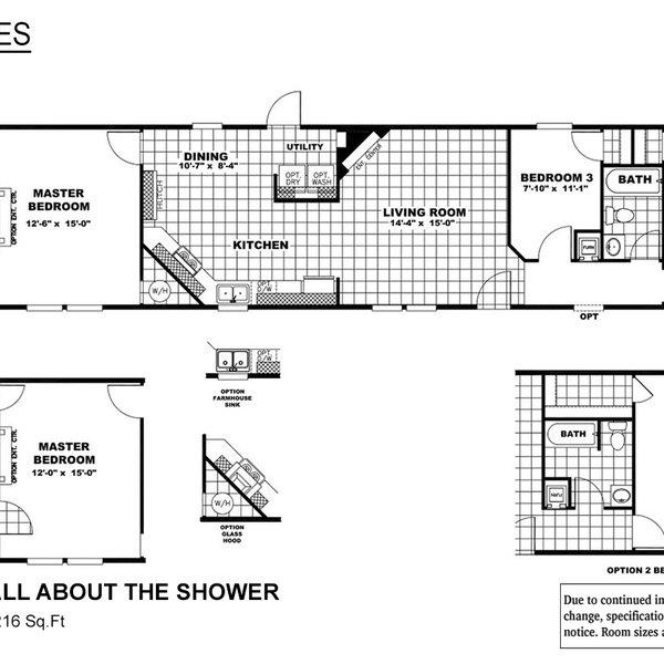 Lifestyles The All About The Shower Piedmont Mobile & Home Supply, LLC