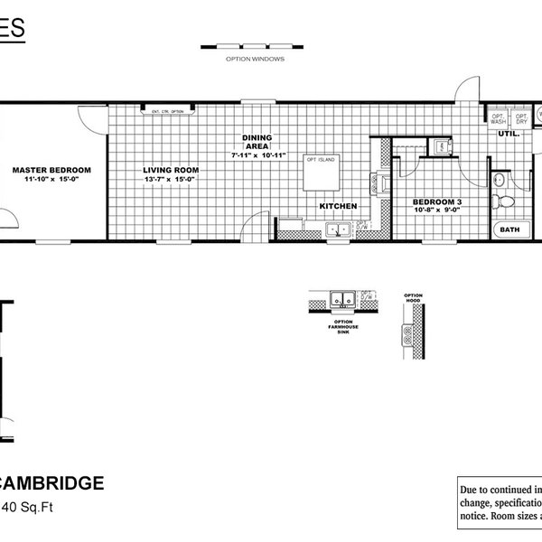 Lifestyles The Cambridge Piedmont Mobile & Home Supply, LLC