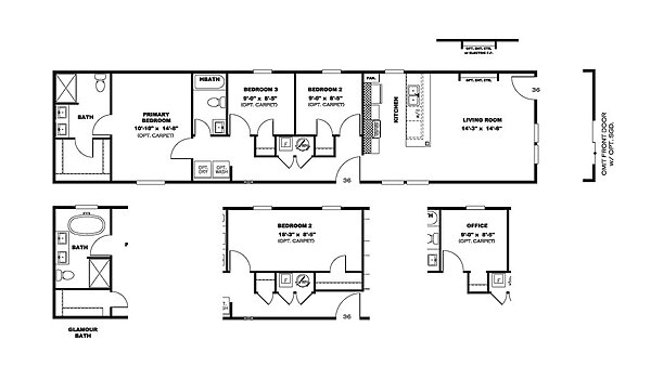 Blazer Extreme / 66F 22BRX16663FH Layout 115396
