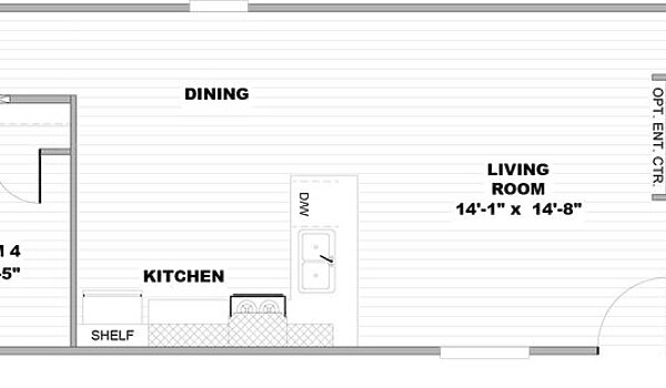 Foothills Series / The Glacier Vista 22FTH16764AH Layout 135083