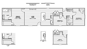 Foothills Series / The Foothills 72 22FTH16723AH Layout 135101