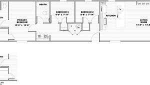 Foothills Series / The Rocky Crest 22FTH16663FH Layout 135112