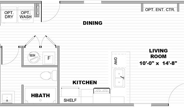 Foothills Series / The Glacier Ridge 22FTH16482AH Layout 135122