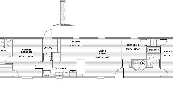 Horizon / Oasis 22HZR16723AH Layout 137840