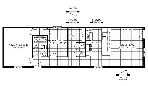 GEM Series / Peridot 52 56GEM16522AH Layout 94030