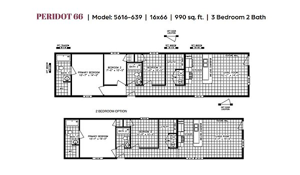 GEM Series / Peridot 66 5616-639 Layout 94033