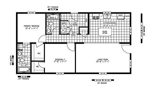 GEM Series / Turquoise 56GEM24442AH Layout 94036