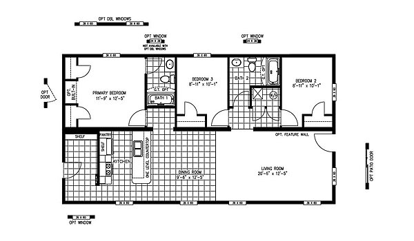 GEM Series / Jade 48 56GEM28483BH Layout 94039