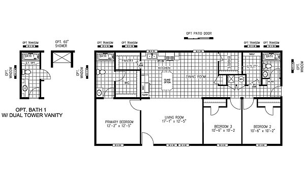 GEM Series / Amethyst 52 56GEM28523AH Layout 94041