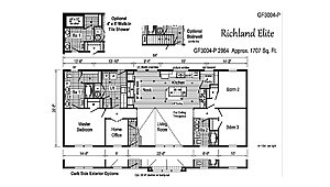 Richland Elite Ranch / GF3004-P Layout 30218