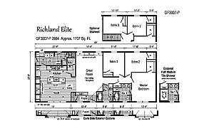 Richland Elite Ranch / GF3007-P Layout 30244