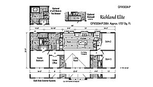 Richland Elite Ranch / GFM3004-P Layout 36328