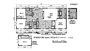 Richland Elite Ranch / GFM3005-P Layout 36329