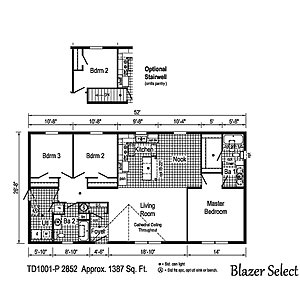 Blazer Select / TD1001-P Layout 43359