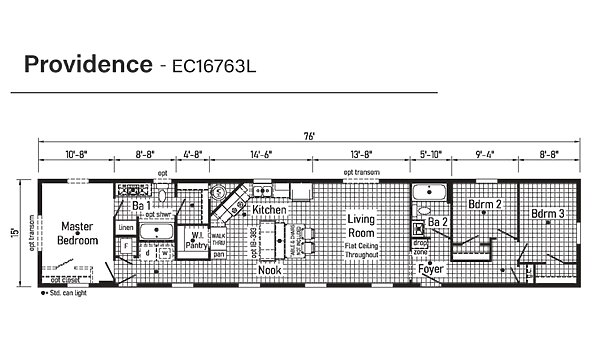 Eastland Concepts / Providence EC16763L Layout 121564
