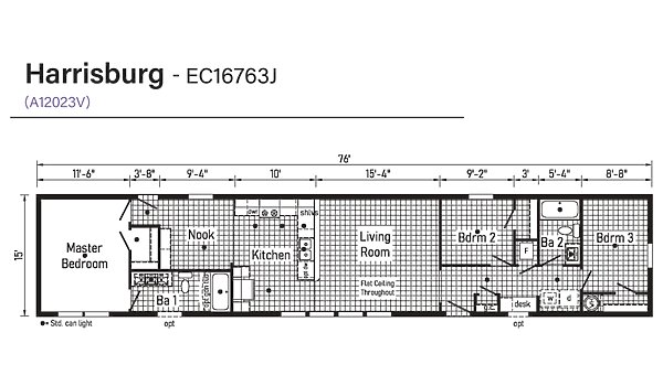 Eastland Concepts / Harrisburg EC16763J Layout 121575