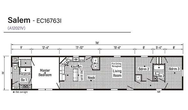 Eastland Concepts / Salem EC16763I Layout 121576