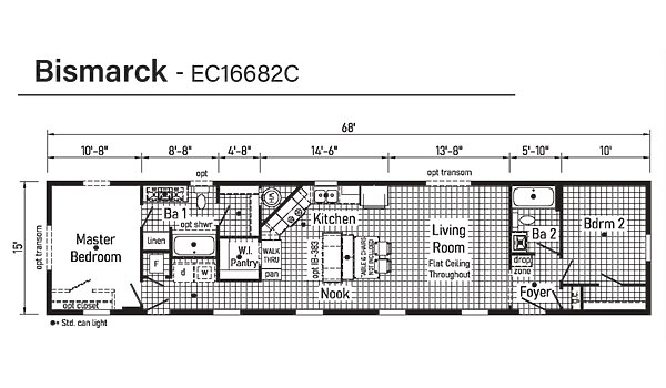 Eastland Concepts / Bismarck EC16682C Layout 121578