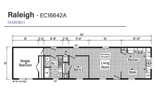 Eastland Concepts / Raleigh EC16642A Layout 121579