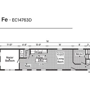 Eastland Concepts / Santa Fe EC14763D Layout 121581