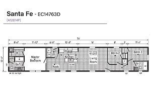 Eastland Concepts / Santa Fe EC14763D Layout 121581