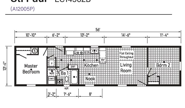 Eastland Concepts / St. Paul EC14562B Layout 121587