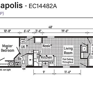Eastland Concepts / Annapolis EC14482A Layout 121590