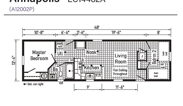Eastland Concepts / Annapolis EC14482A Layout 121590