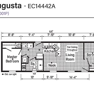 Eastland Concepts / Augusta EC14442A Layout 121591