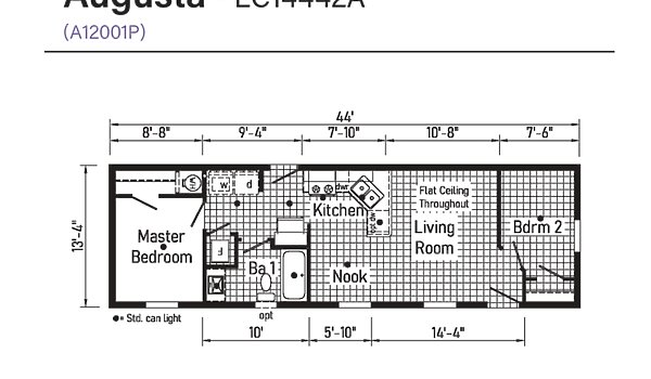 Eastland Concepts / Augusta EC14442A Layout 121591