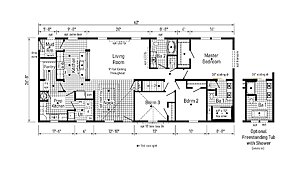 Pinecrest Elite (Mod) / Kiawah 28623AM Layout 147036