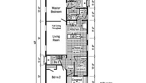 Astro Creations Ranch / Bungalow 12 24482A Layout 147804