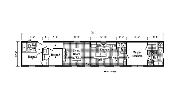 Astro Creations Singlewide / Deimos 14763A Layout 147834