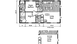Astro Creations Ranch / Bungalow 9 24422A Layout 147839