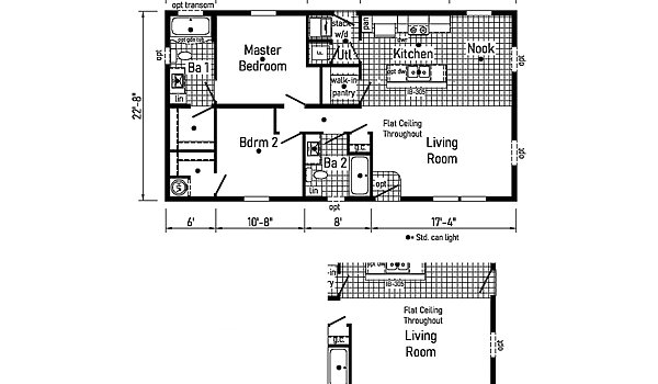 Astro Creations Ranch / Bungalow 9 24422A Layout 147839