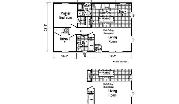 Astro Creations Ranch / Bungalow 5 24362A Layout 147844
