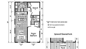 Astro Creations Ranch / Bungalow 6 24362B Layout 147845